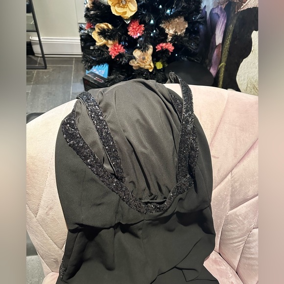 Jumpsuit black with glitter - Picture 3 of 3